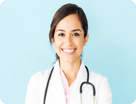 doctor smiling