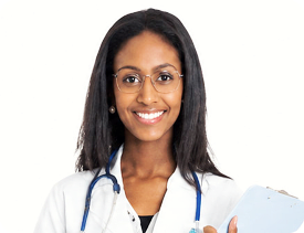 doctor smiling