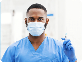 doctor wearing mask